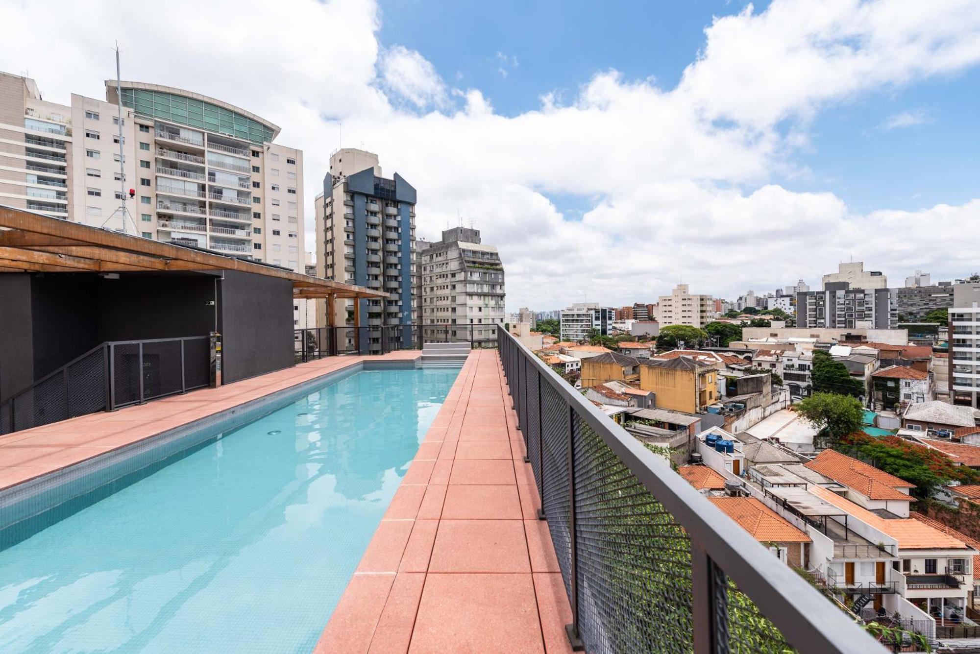 Pop Grafite 714 - Moderno Com Vista Incrivel Em Pinheiros 圣保罗